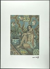HENRI MATISSE * 50 x 70 cm * signed lithograph * limited # 36/75