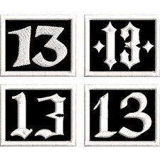 Number 13 Diamond Nummer