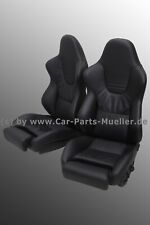 2 RECARO Sportsitze Sport TOPLINE Leder Schalensitze Sitzheizung Sitze seats