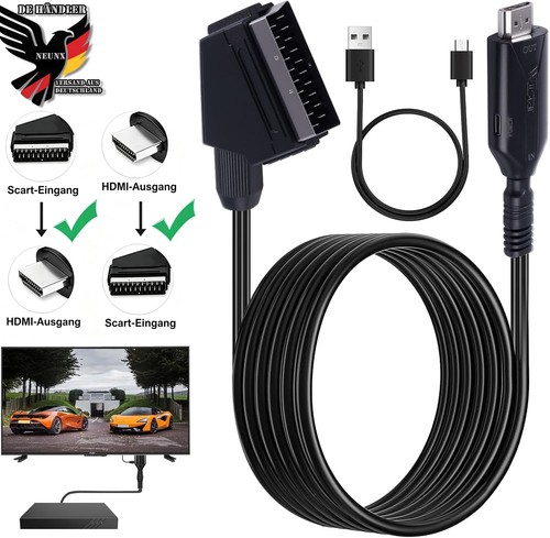 Scart auf hdmi - auf,