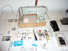 Semi-Industrie Nähmaschine PFAFF 260, Leder Jeans, im Holzkasten, TOP