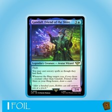 Gandalf, Friend of the Shire | Magic MTG | Lord of the Rings | NM | EN | U  Foil