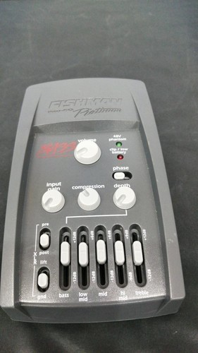 Fishman pro platinum bass - fishman,