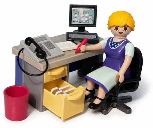 Playmobil konvolut sekretariat - playmobil,