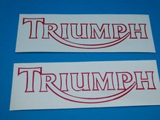 Triumph Schriftzug Outline