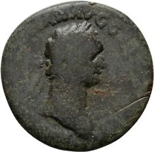 Rom Domitian As Bronze 27 mm/ 10,6 g Original Münze #TXO114