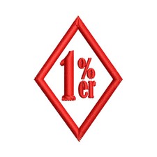 Raute 1% div Größen Outlaw