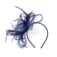 Groß Feder Alice band Königliches Ascot Ladies Day Rennen Fascinator Stirnband