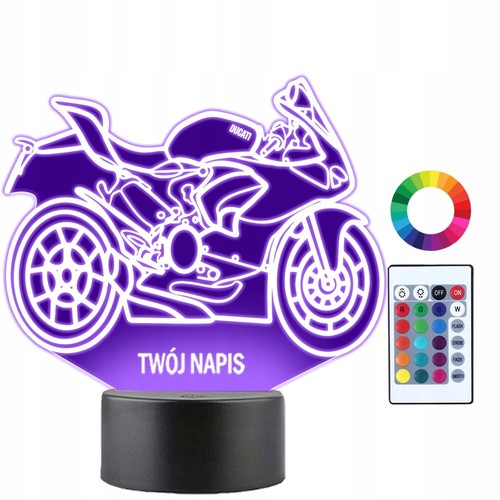 Personalisierte ducati led - personalisierte,