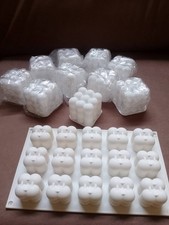 Silikonformen Bubbles Klein Und Groß Seife Sieden Kerzen Unbenutzt 