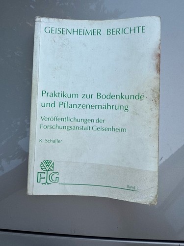 Praktikum zur bodenkunde - praktikum,
