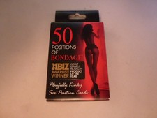 50 Positionen of Bondage - Kartenspiel in Englisch Gesellschaftsspiel für Paare