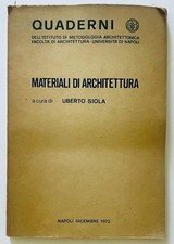 MATERIALI DI ARCHITETTURA |