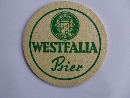 Bierdeckel bottrop westfalia - bierdeckel,