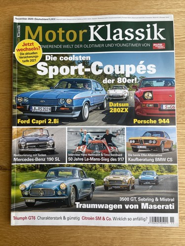 Motor klassik heft - motor, 11/2020