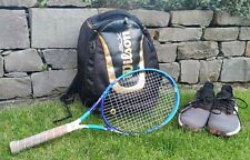HEAD Schläger Graphene Xt Instinc mit Wilson Tennis Rucksack und Tennisschuhe