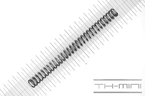 Druck feder 2mm angelegt - druck-feder,