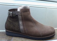 Stiefelette Gr 44 Waldläufer Weite H Braun Wildleder neuwertig