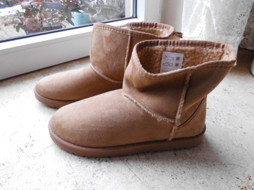 Boots stiefel fellimitat - stiefel,