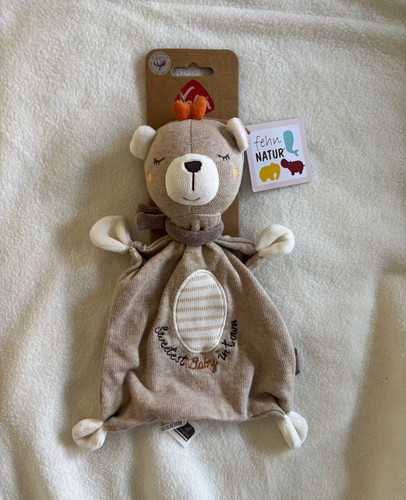 Fehn natur baby schmusetuch - natur,