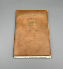 DDR Zeugnis Mappe Schwedt/Oder