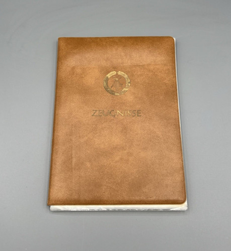 Ddr zeugnis mappe schwedt oder - ddr,