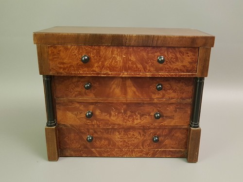 Biedermeier modellkommode - biedermeier,