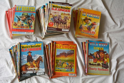 Konvolut western romane - konvolut,