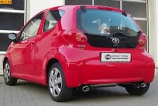 FOX Duplex Sportauspuff je 1x106x71 Absorber Toyota Aygo Citroen C1 Peugeot 107