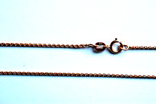 Goldene Halskette. 585 Probe