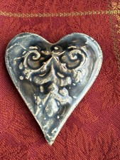 Handgemachtes Keramikherz mit