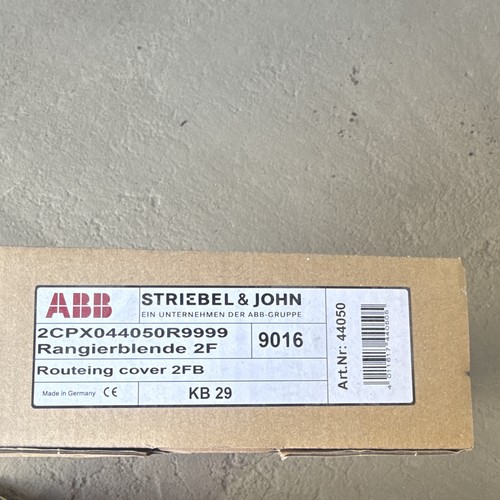 Abb striebel john kb29 - abb,