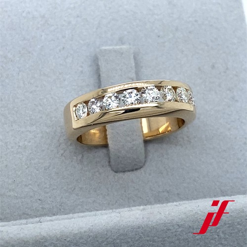 Ring 585 gelbgold glänzend - ring,