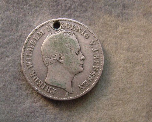 Ausbeutetaler 1843 silber - a.,