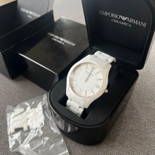 Emporio armani keramikuhr mit - keramikuhr,