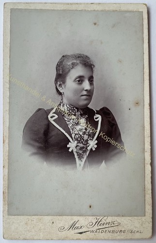 Orig cdv foto frau dame - foto,
