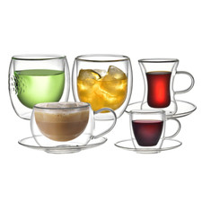 Doppelwandige Thermo Gläser