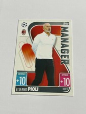 Topps Match Attax EXTRA CL 2021/22 Manager MAN13 AC Milan Stefano Pioli