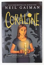 Coraline #  Gaiman/Russel # Panini 1. Aufl. SC  2007 # Z 1 #  Deutsch