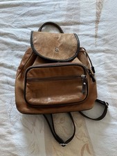 Damen Leder-Rucksack Braun