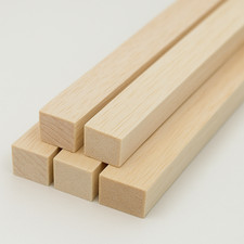 Graupner Balsaholz Leisten 1000 mm – Vierkantleisten – verschiedene Maße wählbar