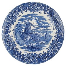 Speiseteller Royal Tudor 17 th Century England Blau