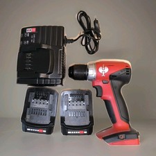 STRAUSS 18V Akku Bohrschrauber Set 2x 2,0Ah Li-Ion Akkus + 1x Ladegerät + Koffer