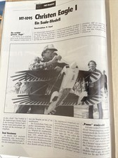 Bauplan für Motorfahrzeug Christen Eagle II, 156 cm Spannweite