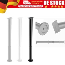  Tischbeine Eisen Optik 710-1100mm Höhenverstellbar Tischfüße Stützfuß NEU 