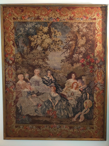 Großer wandgobelin elegante - wandgobelin,
