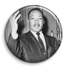 Martin Luther King - Abzeichen 38mm Knopf Anstecknadel
