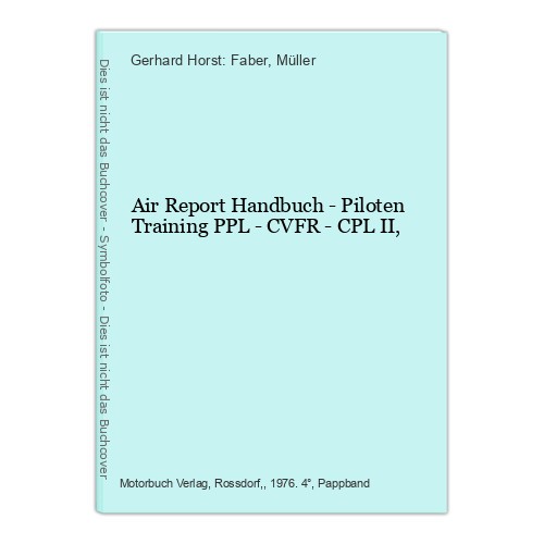 Air report handbuch - -, piloten