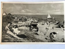 Ostseebad  Burg Insel Fehmarn , Foto AK Strand Bademode