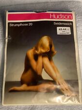 Hudson Strumpfhose 20 Seidenweich Zwickel fein marine 42-44 III